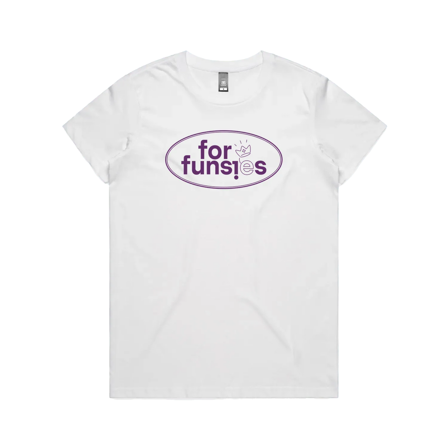 White front flat lay
