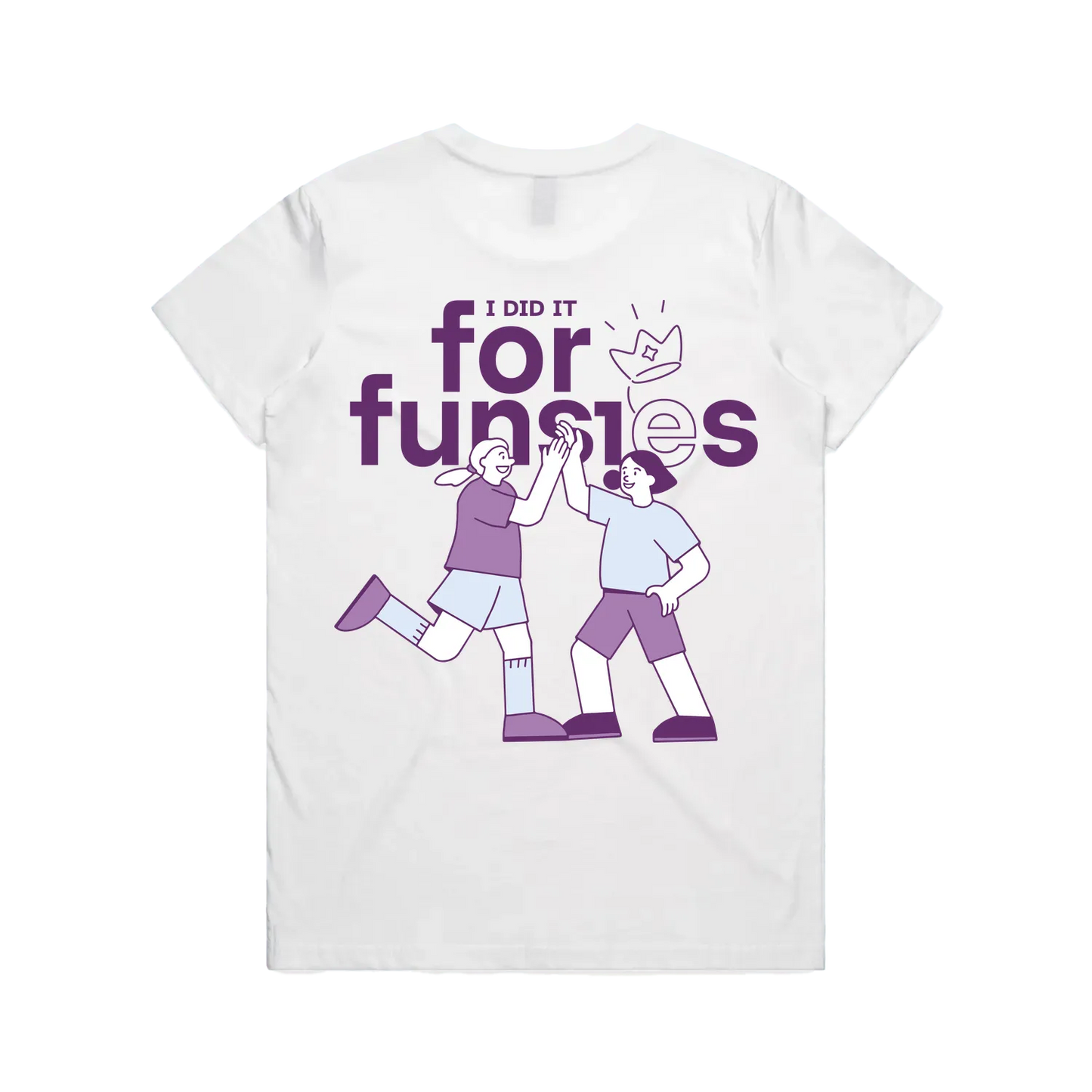 I'm Not Sorry For Funsies Tee - White