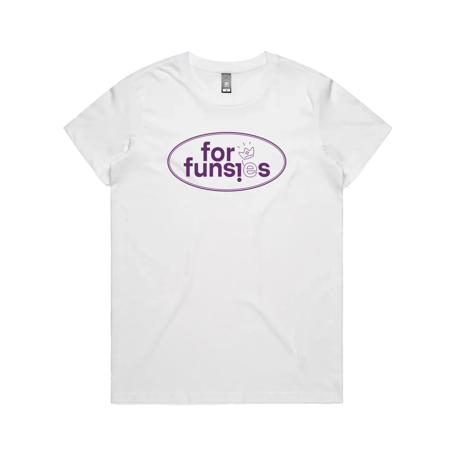 White front flat lay